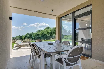 House in Orbani with Private Garden & Pool