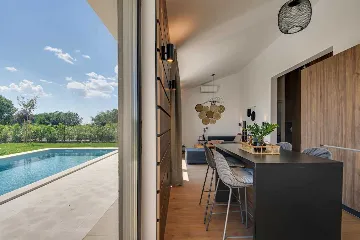 House in Orbani with Private Garden & Pool