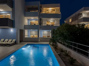 Studio for 3 Guests in Novalja with Private Balcony