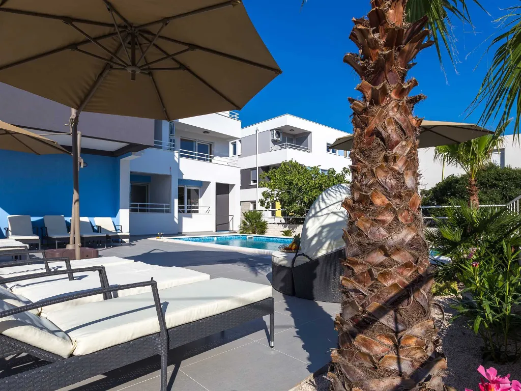 Two-Bedroom Apartment with Balcony in Novalja
