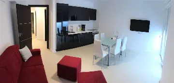 Basement Apartment for 6 Guests in Novalja