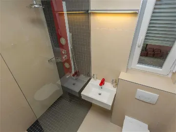 Basement Double Room with King Bed & Private Bath in Novalja