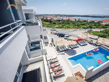 2-Bedroom Apartment with Balcony in Novalja, Croatia