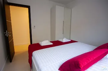 Novalja Two-Bedroom Apartment with Balcony