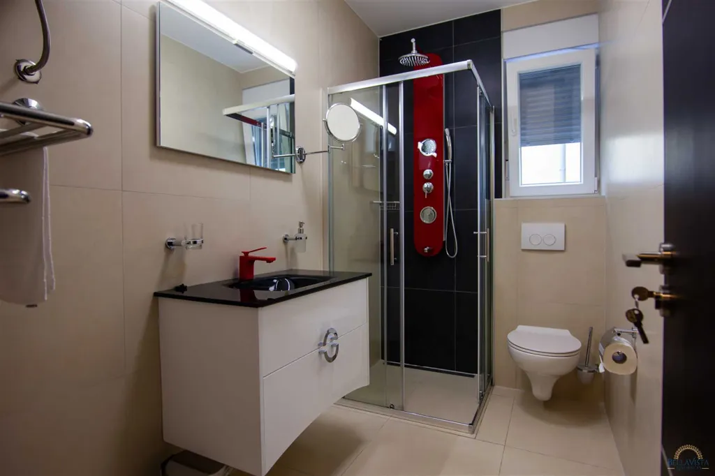 Novalja Two-Bedroom Apartment with Balcony