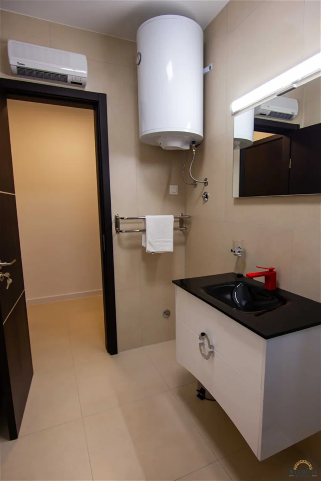 Novalja Two-Bedroom Apartment with Balcony