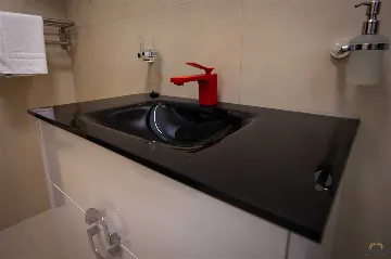 Novalja Two-Bedroom Apartment with Balcony