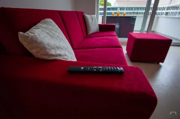 Novalja Two-Bedroom Apartment with Balcony