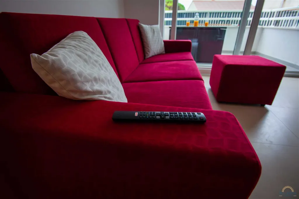 Novalja Two-Bedroom Apartment with Balcony