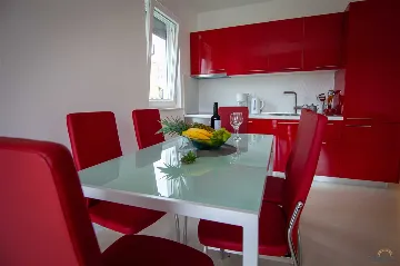 Novalja Two-Bedroom Apartment with Balcony