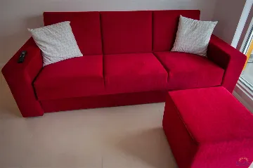 Novalja Two-Bedroom Apartment with Balcony