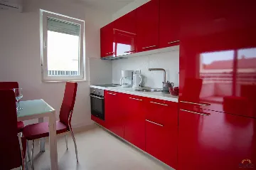 Novalja Two-Bedroom Apartment with Balcony