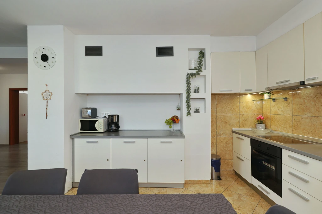 Anita, veliki apartman za odmor s vrtom i kućicom za roštilj