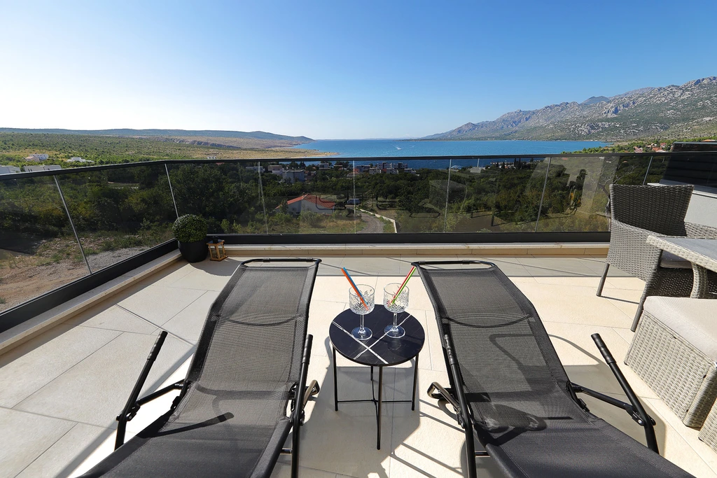 Apartman za odmor s pogledom na zaljev Rovanjska