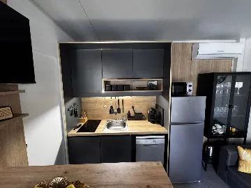 Mobile Home in Drage for up to 5 Guests