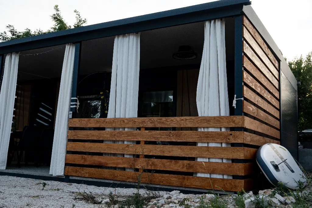 Mobile Home in Drage for 4 Guests