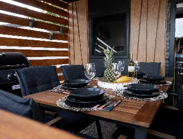 Mobile Home in Drage for 4 Guests