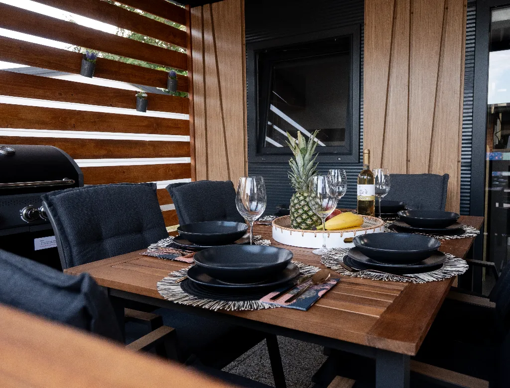 Mobile Home in Drage for 4 Guests