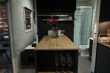 Mobile Home in Drage for 4 Guests