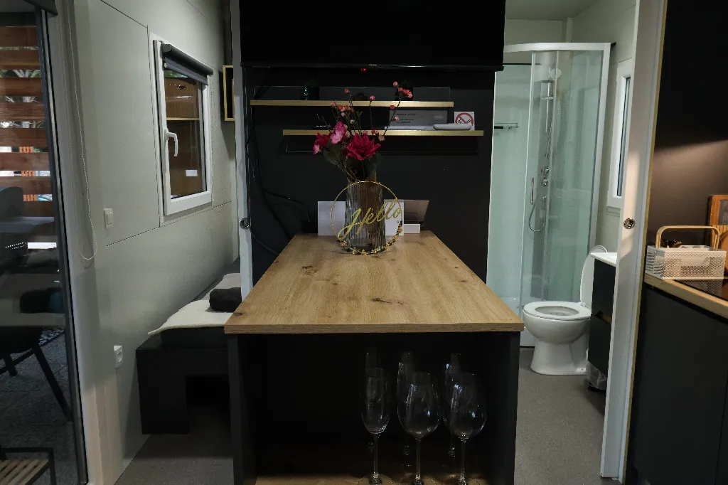 Mobile Home in Drage for 4 Guests