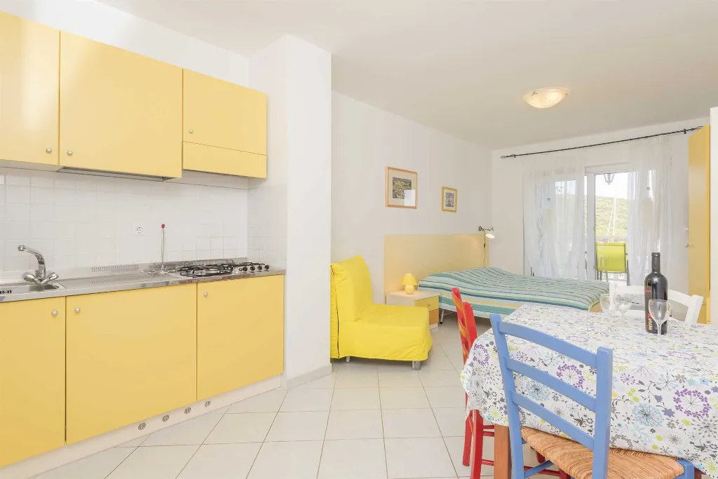 Sea View Apartment in Hvar for 3 Guests