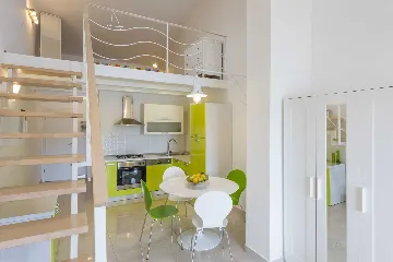 Hvar Apartment with Balcony and Bay View