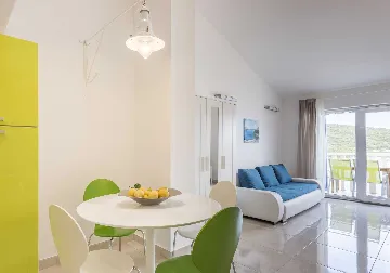 Hvar Apartment with Balcony and Bay View