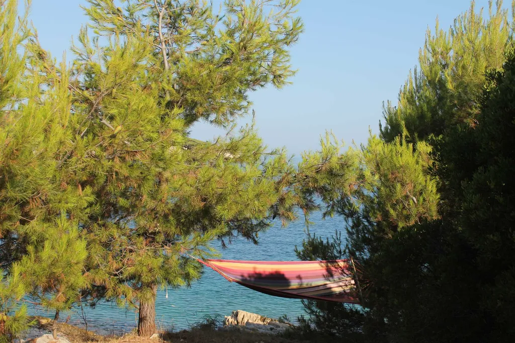 Hvar Apartment with Balcony and Bay View