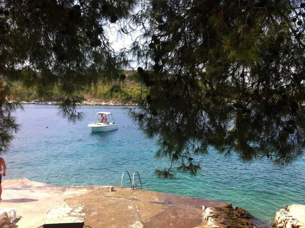 Hvar Apartment with Balcony and Bay View