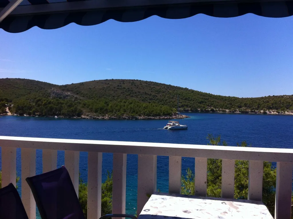 Apartment with Balcony in Hvar for 6 Guests