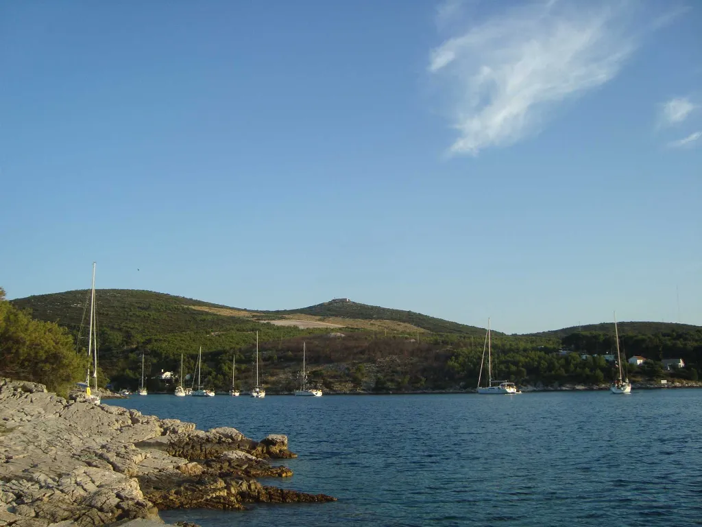 Apartment with Balcony in Hvar for 6 Guests