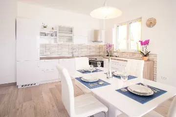 Apartment in Vrbnik with Private Infinity Pool