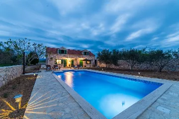 Villa with Swimming Pool in Vir, Croatia