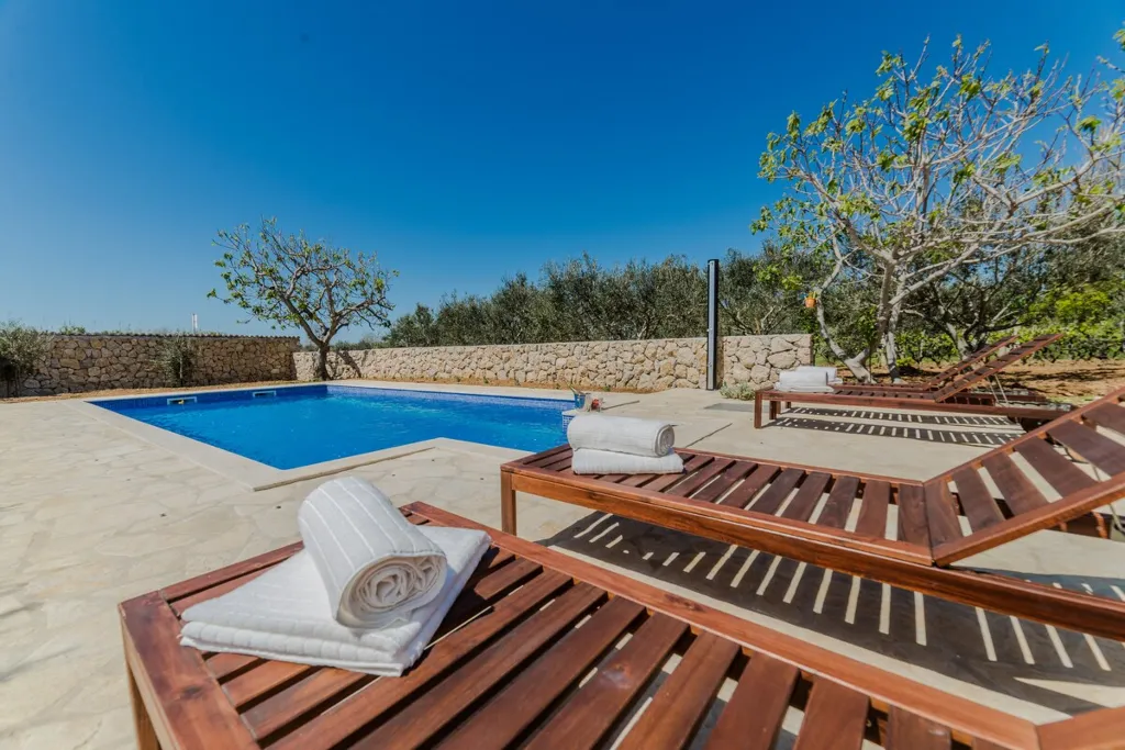 Villa with Swimming Pool in Vir, Croatia