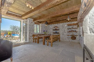 Villa with Swimming Pool in Vir, Croatia