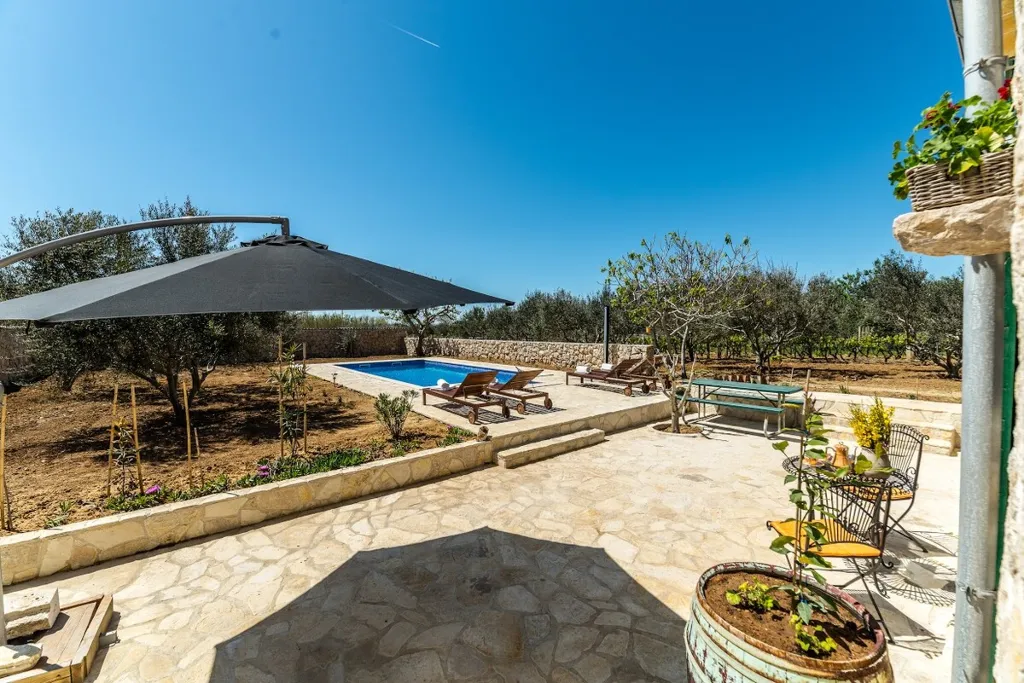 Villa with Swimming Pool in Vir, Croatia