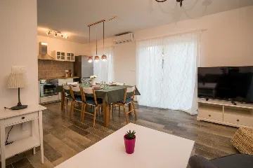 Stone Villa with Pool for 6 in Vrbnik