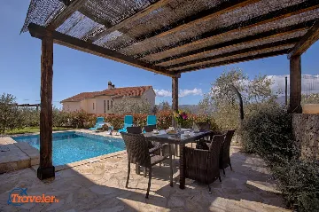 4-Bedroom Villa in Brzac with Private Pool