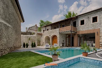 Tribalj Stone Villa with Private Pool for Up to 8