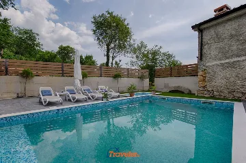 Tribalj Stone Villa with Private Pool for Up to 8