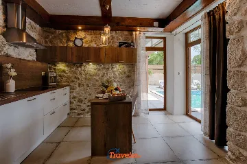 Tribalj Stone Villa with Private Pool for Up to 8