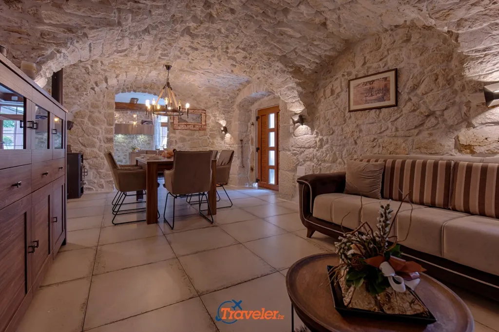 Tribalj Stone Villa with Private Pool for Up to 8
