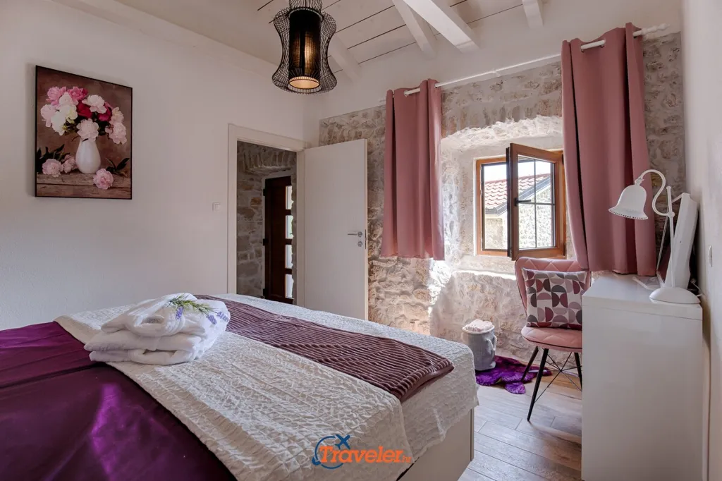 Tribalj Stone Villa with Private Pool for Up to 8