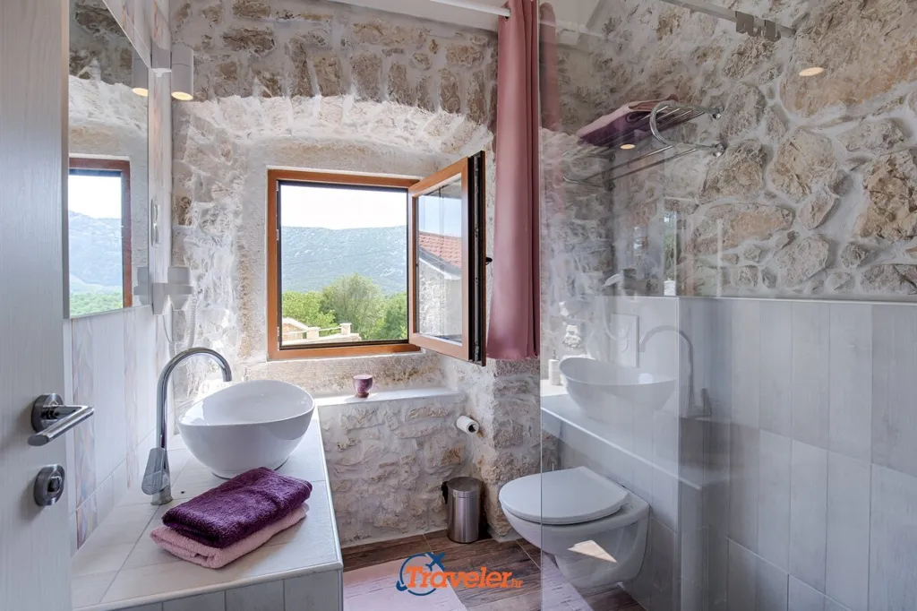 Tribalj Stone Villa with Private Pool for Up to 8