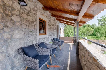 Tribalj Stone Villa with Private Pool for Up to 8