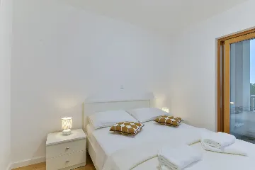 Zaton Villa with Pool and Sea-View Roof Terrace