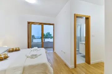 Zaton Villa with Pool and Sea-View Roof Terrace