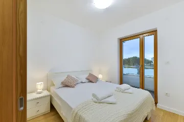 Zaton Villa with Pool and Sea-View Roof Terrace