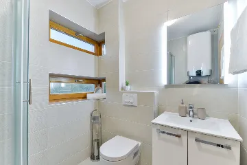 Zaton Villa with Pool and Sea-View Roof Terrace