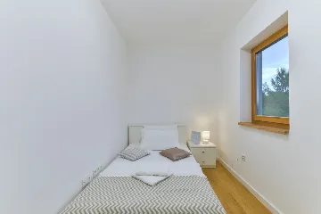 Zaton Villa with Pool and Sea-View Roof Terrace